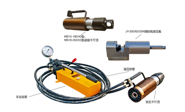 浙江手動錨索張拉機具